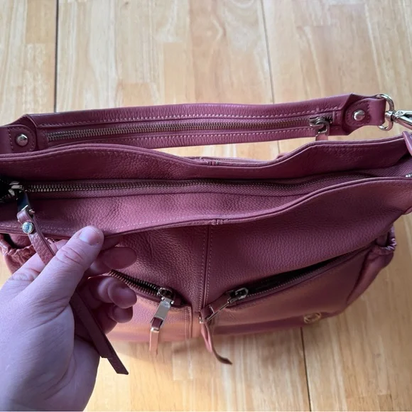 Kerikit Midi Lennox Leather Handbag